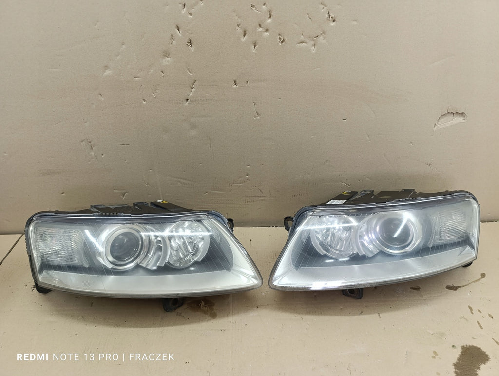 Frontscheinwerfer Audi A6 C6 4F0941029AK Xenon Ein Satz Scheinwerfer Headlight