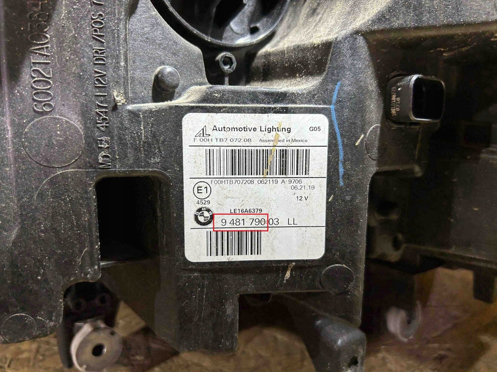 Frontscheinwerfer BMW G05 F95 G06 F96 9481790-03 Laser Rechts Headlight SCH6293012898uc