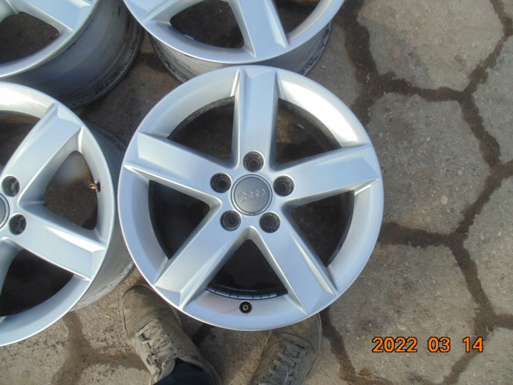 4x Alufelge 17 Zoll 7.0" 5x112 46ET 8K0071496 Audi A4 B8 Rim Wheel FEL4756919791lr