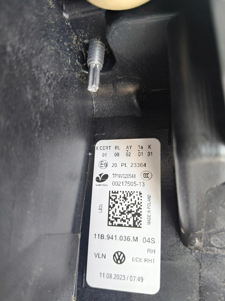 Frontscheinwerfer VW 11B941036M Full LED Rechts Scheinwerfer Headlight SCH6573947368xz