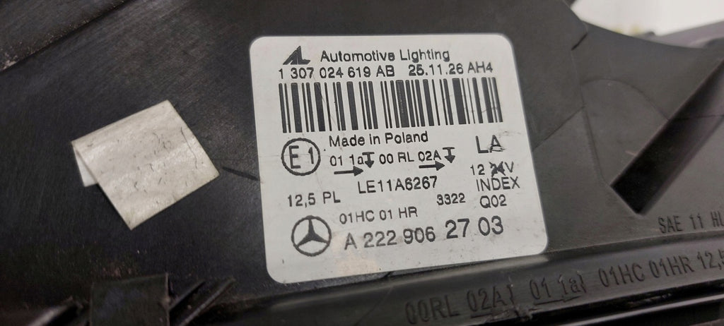 Frontscheinwerfer Mercedes-Benz W222 A2229062703 Links Scheinwerfer Headlight SCH5618379391zz