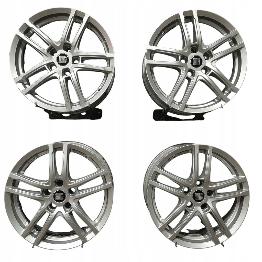 4x Alufelge 17 Zoll 6.5" 5x112 39ET KBA51932 Seat Tarraco Rim Wheel FEL3501212505qu