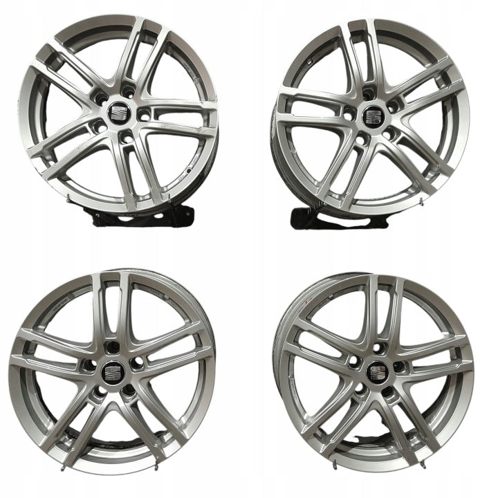 4x Alufelge 17 Zoll 6.5" 5x112 39ET KBA51932 Seat Tarraco Rim Wheel FEL3501212505qu
