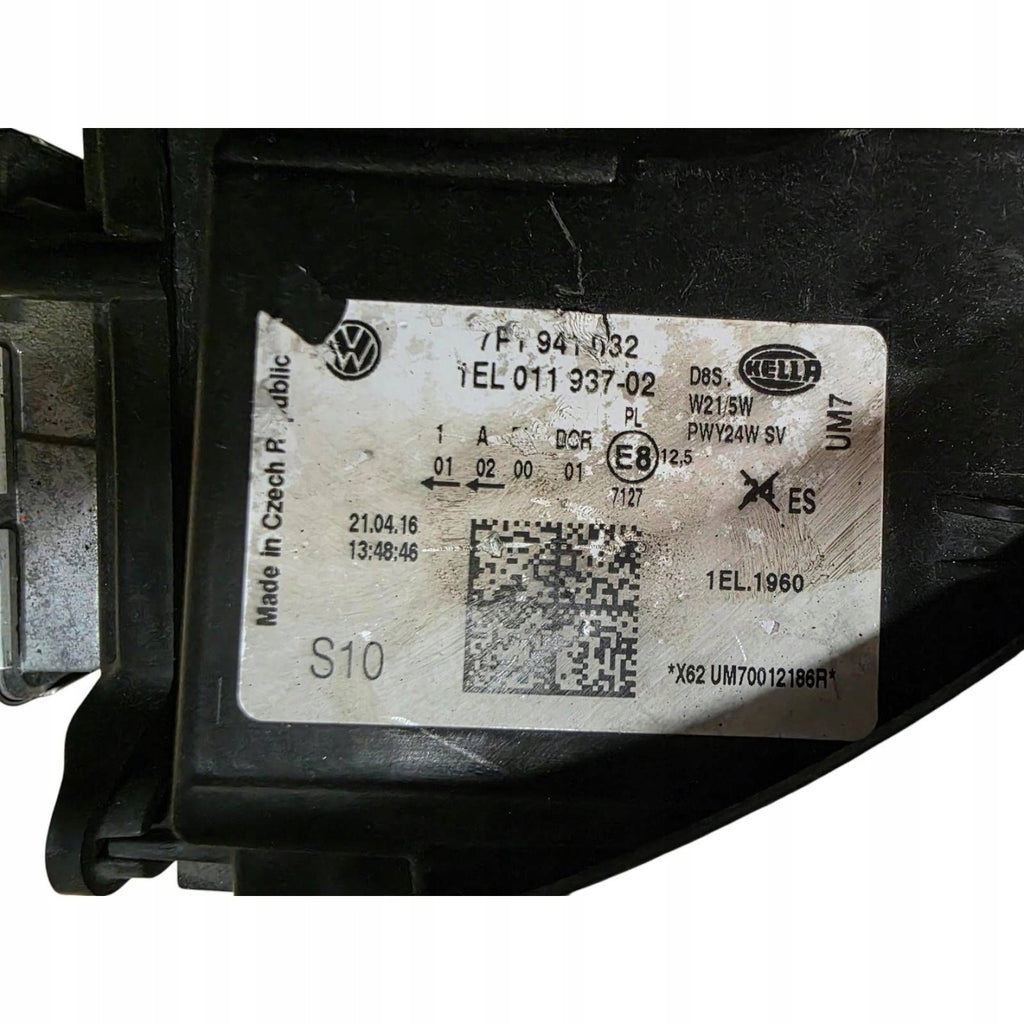 Frontscheinwerfer VW Touareg 7P1941032 Bi-Xenon Rechts Scheinwerfer Headlight SCH2893152160sh