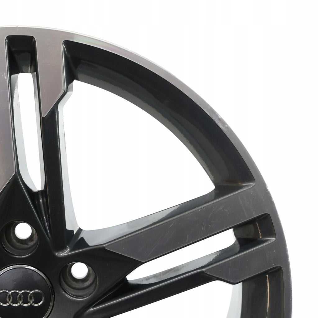 1x Alufelge 18 Zoll 8.0" 5x112 40ET Glanz Graphit 8W0601025M Audi A4 B9 Mg FEL2914294700wx