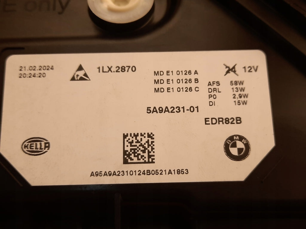 Frontscheinwerfer BMW X1 5A9A231 LED Links Scheinwerfer Headlight SCH1760541257sh