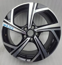 Load image into Gallery viewer, 1x Alufelge 18 Zoll 7.5" 5x112 51ET Glanz Schwarz 5H0601025Q Dallas Golf Viii FEL9979960613tz