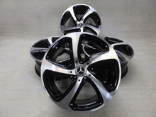Load image into Gallery viewer, 4x Alufelge 18 Zoll 8.0" 5x112 43ET Glanz Schwarz A2134013200 Mercedes-Benz FEL8396859382rg
