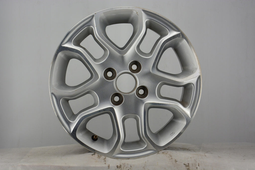 1x Alufelge 15 Zoll 5.5" 4x100 52ET Glanz Silber 529101Y200 Kia Picanto