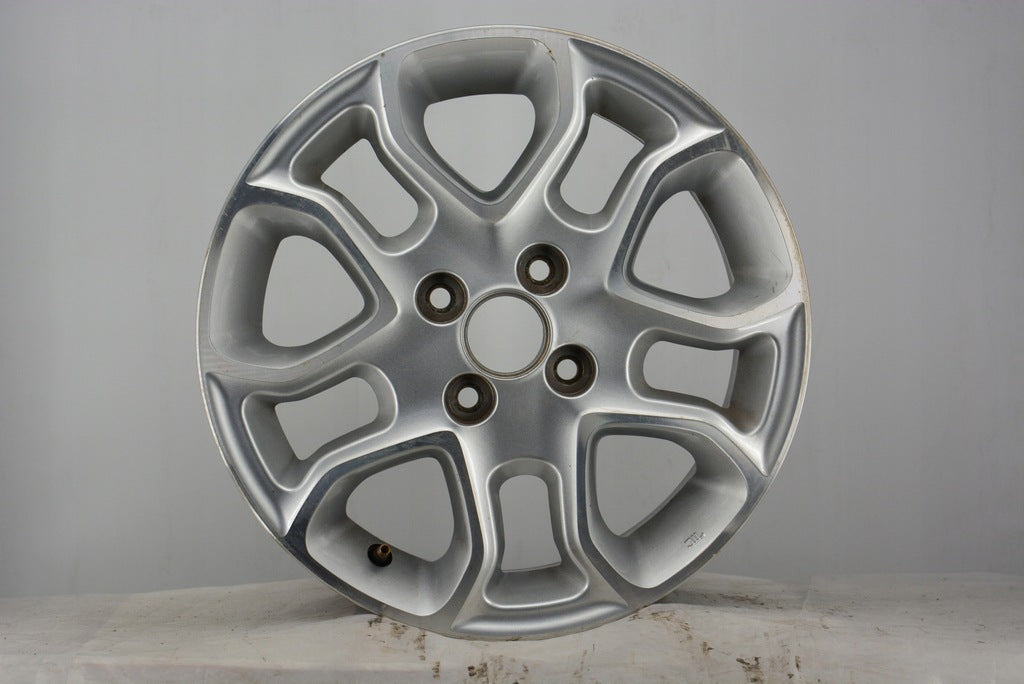 1x Alufelge 15 Zoll 5.5" 4x100 52ET Glanz Silber 529101Y200 Kia Picanto FEL3993710482tg