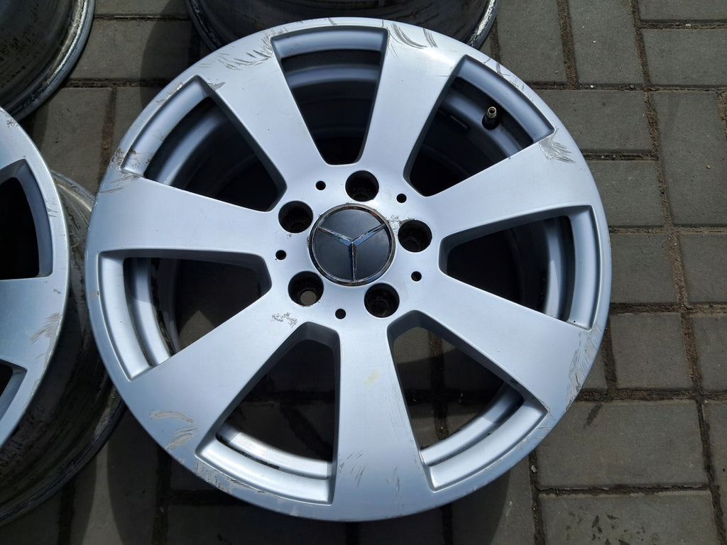 4x Alufelge 17 Zoll 5x112 Mercedes-Benz W204 Rim Wheel FEL7111630060yi