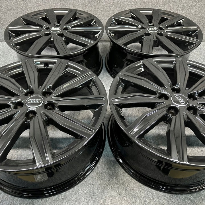 4x Alufelge 19 Zoll 8.0" 5x112 39ET Glanz Silber 4K0601025M Audi A6 C8 Rim Wheel FEL3431150859za