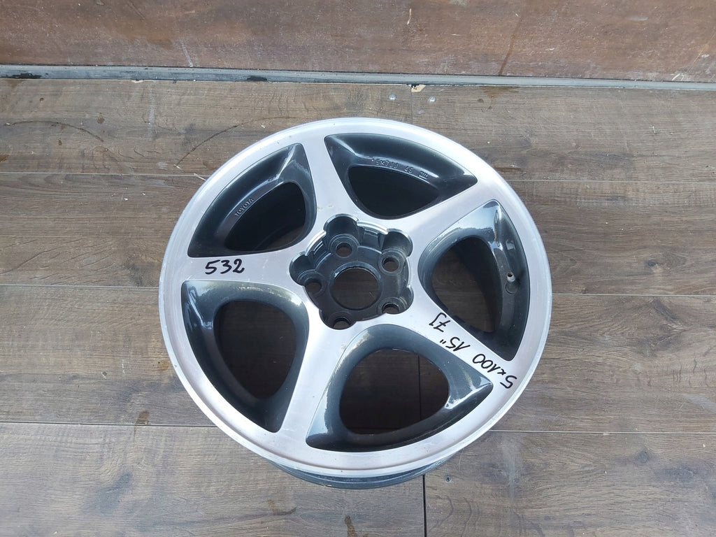 1x Alufelge 15 Zoll 7.0" 5x100 Toyota Avensis Celica Carina Rim Wheel