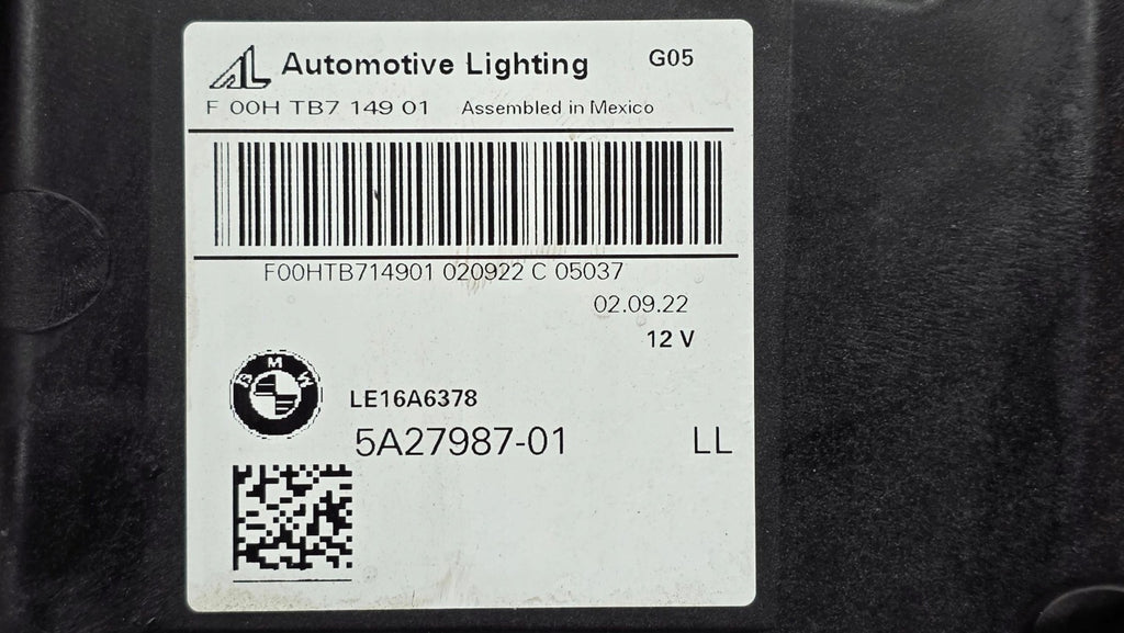 Frontscheinwerfer BMW X5 G05 5A2798701 Links Scheinwerfer Headlight SCH9847918911zj