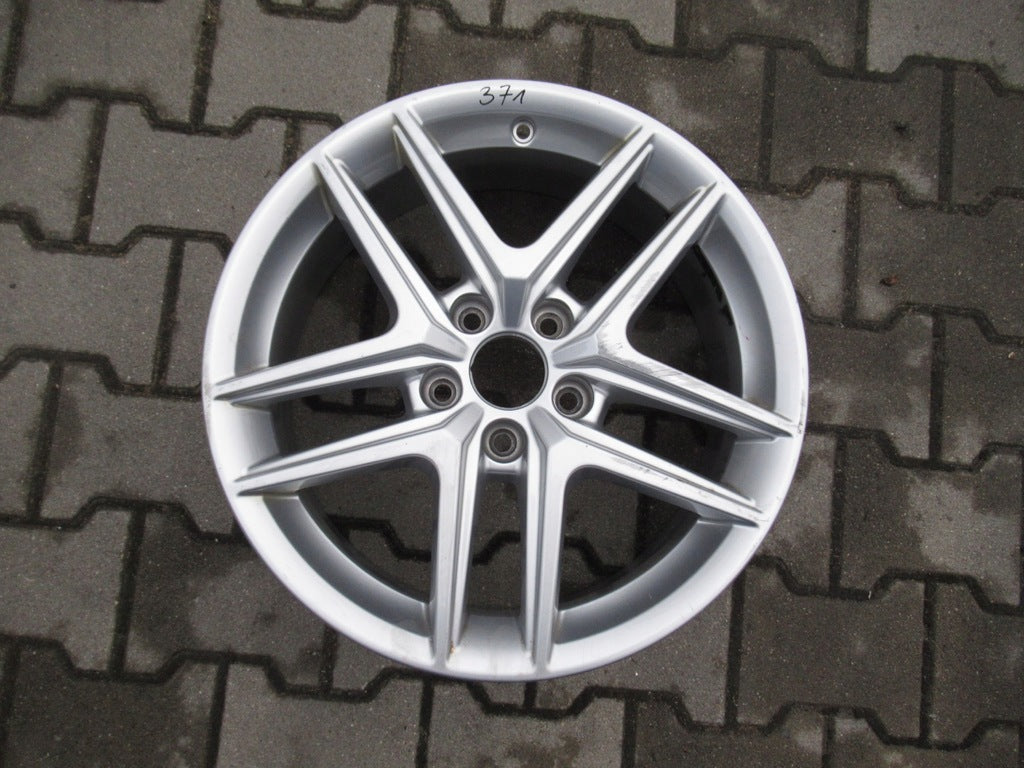 1x Alufelge 17 Zoll 6.5" 5x112 28ET Glanz Silber 8W9601025 Audi A4 Allroad B9 FEL6608909737sb