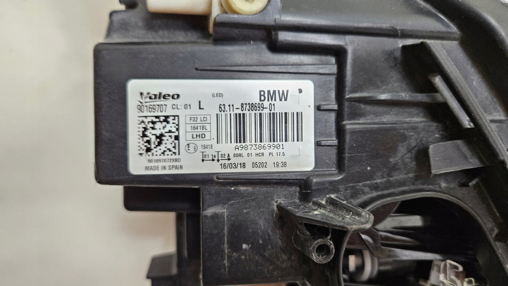 Frontscheinwerfer BMW 4 F32 8738699-01 LED Links Scheinwerfer Headlight SCH2130762822yo