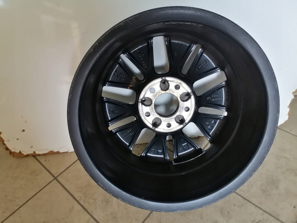 1x Alufelge 16 Zoll 6.5" 5x112 44ET Schwarz A1774010000 Mercedes-Benz Rim Wheel