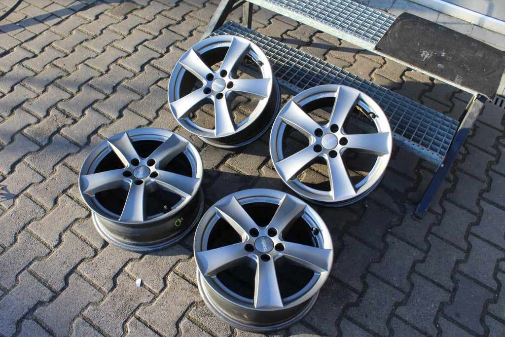 4x Alufelge 16 Zoll 6.5" 5x112 47ET Matt Grau KBA50291 Seat I Rim Wheel FEL5642747631vg