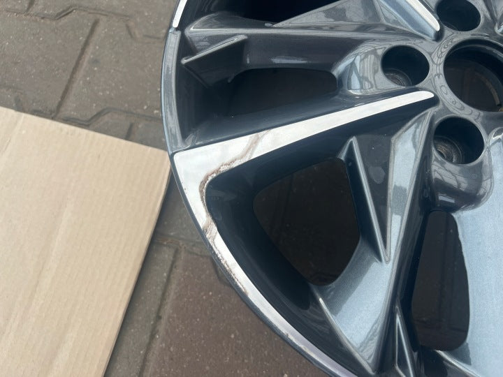 1x Alufelge 17 Zoll 7.0" 5x114.3 53ET Glanz Graphit 52910-G4700 Hyundai I30 Mg FEL2261799135vi