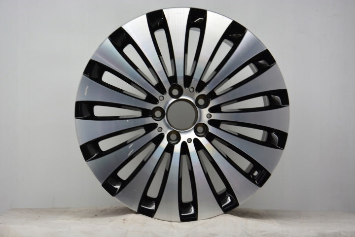 1x Alufelge 18 Zoll 9.0" 5x112 53ET Glanz Schwarz A2134014800 Mercedes-Benz FEL4203063022jv