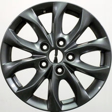 Load image into Gallery viewer, 1x Alufelge 16 Zoll 6.5" 5x114.3 50ET Glanz Graphit BJD9-V3-810 Mazda Rim Wheel FEL9162815513ck