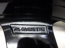 Load image into Gallery viewer, 4x Alufelge 18 Zoll 8.0" 5x112 43ET Glanz Schwarz A2134013200 Mercedes-Benz FEL8396859382rg