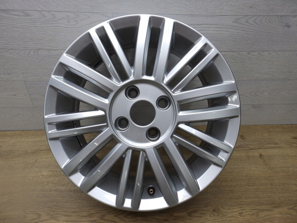 1x Alufelge 15 Zoll 5.5" 4x100 41ET Glanz Silber 1S0601025S VW Up Rim Wheel FEL4618112190zq