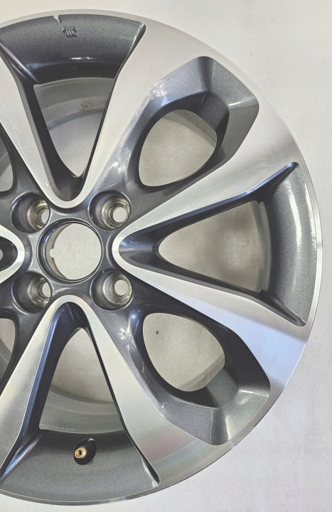 1x Alufelge 16 Zoll 6.0" 4x100 55ET SA333HM3A Nissan Micra K14 Note E12 FEL7799842729qm