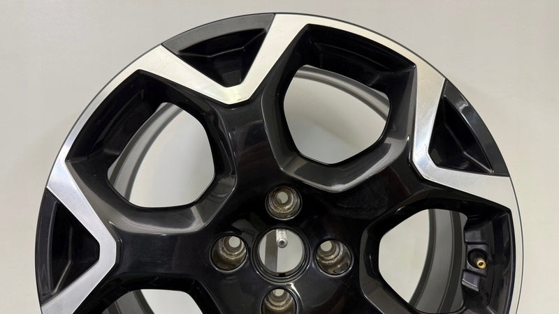 1x Alufelge 18 Zoll 7.0" 4x108 35ET Glanz Schwarz 9835097680 Opel Rim Wheel FEL3580353136os