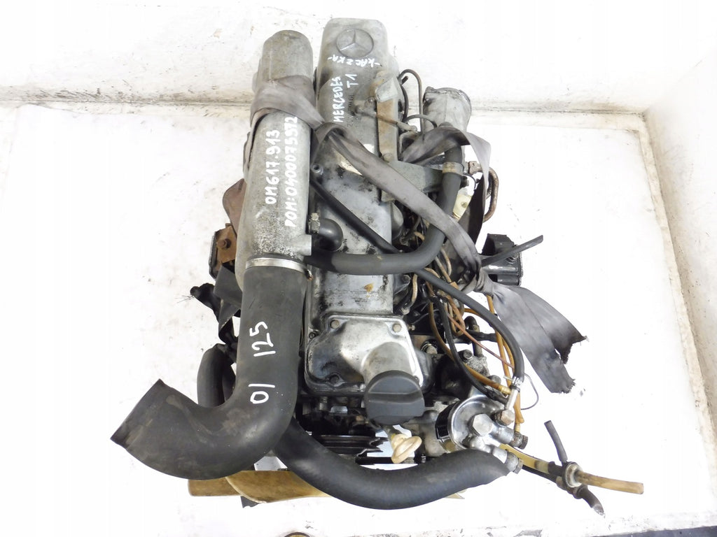 Motor Mercedes-Benz T1 617913 3.0 88PS 65kW 1982 Diesel Engine Unkomplett