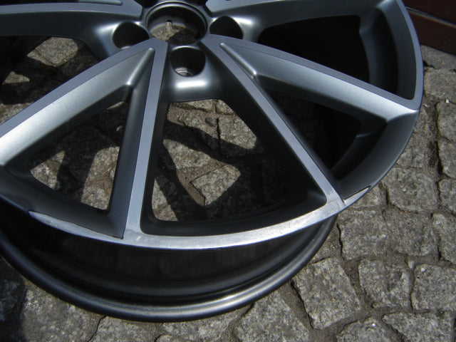 1x Alufelge 18 Zoll 7.5" 5x100 39ET Glanz Grau 8X0601025BP Audi A1 Rim Wheel FEL1002550599ov