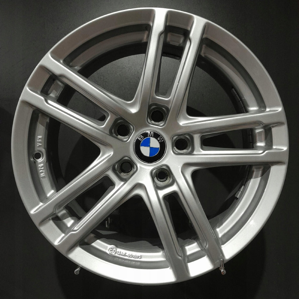 4x Alufelge 16 Zoll 6.5" 5x112 22ET Silber KBA52618 BMW 3 G21 G20 Rim Wheel FEL3484608574cg