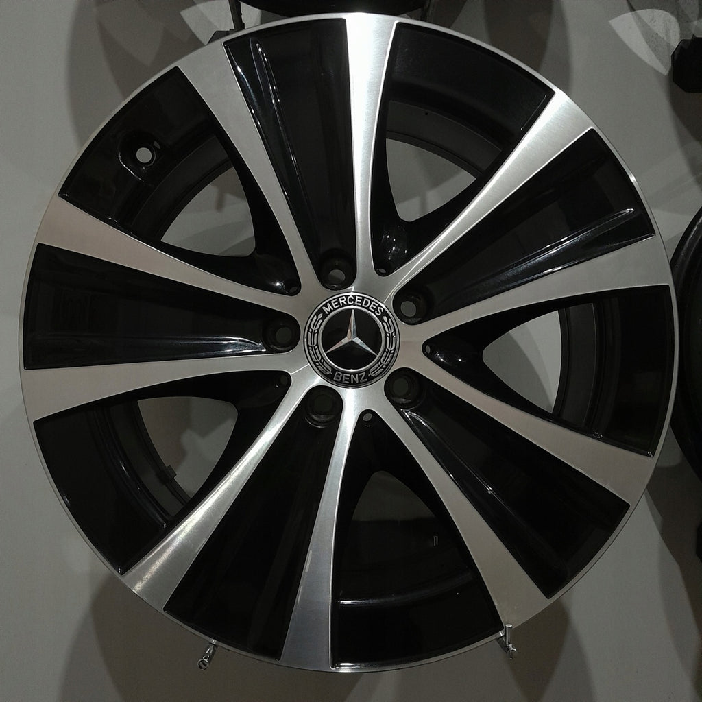 1x Alufelge 18 Zoll 8.0" 5x112 43ET A2134013700 Mercedes-Benz Rim Wheel FEL7075000682kb