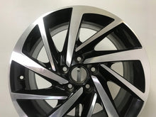 Laden Sie das Bild in den Galerie-Viewer, 1x Alufelge 17 Zoll 7.0" 5x112 40ET Glanz Schwarz 5NA601025P VW Tiguan Rim Wheel FEL1240269546vp