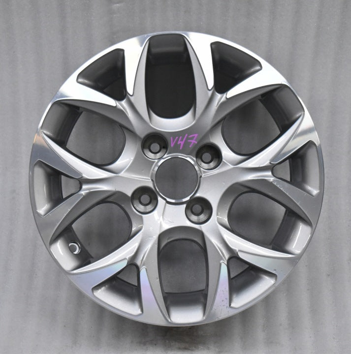 1x Alufelge 15 Zoll 6.0" 4x108 23ET 9673773877 Citroën C3 Picasso 207 Rim Wheel FEL6452145880pw