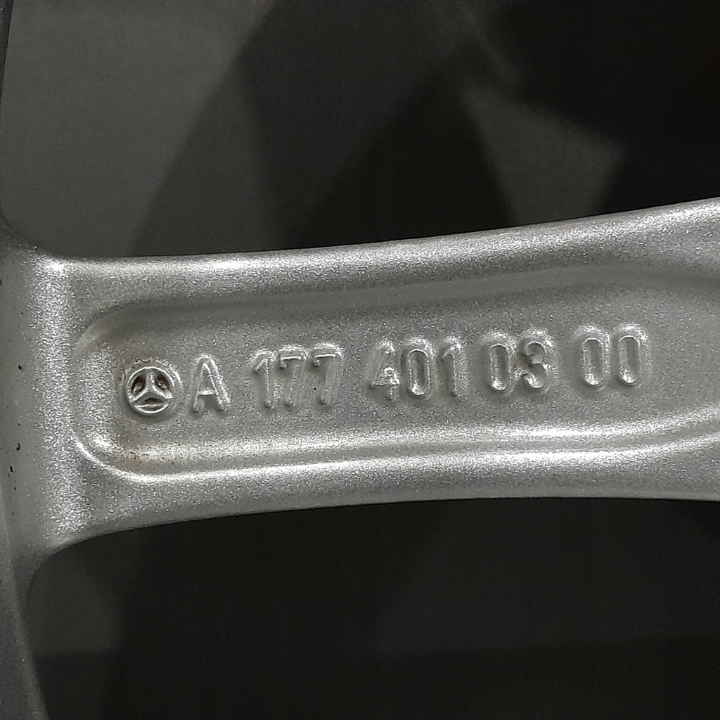 4x Alufelge 17 Zoll 6.5" 5x112 44ET Glanz Silber A1774010300 Mercedes-Benz W177 FEL6285471864gi