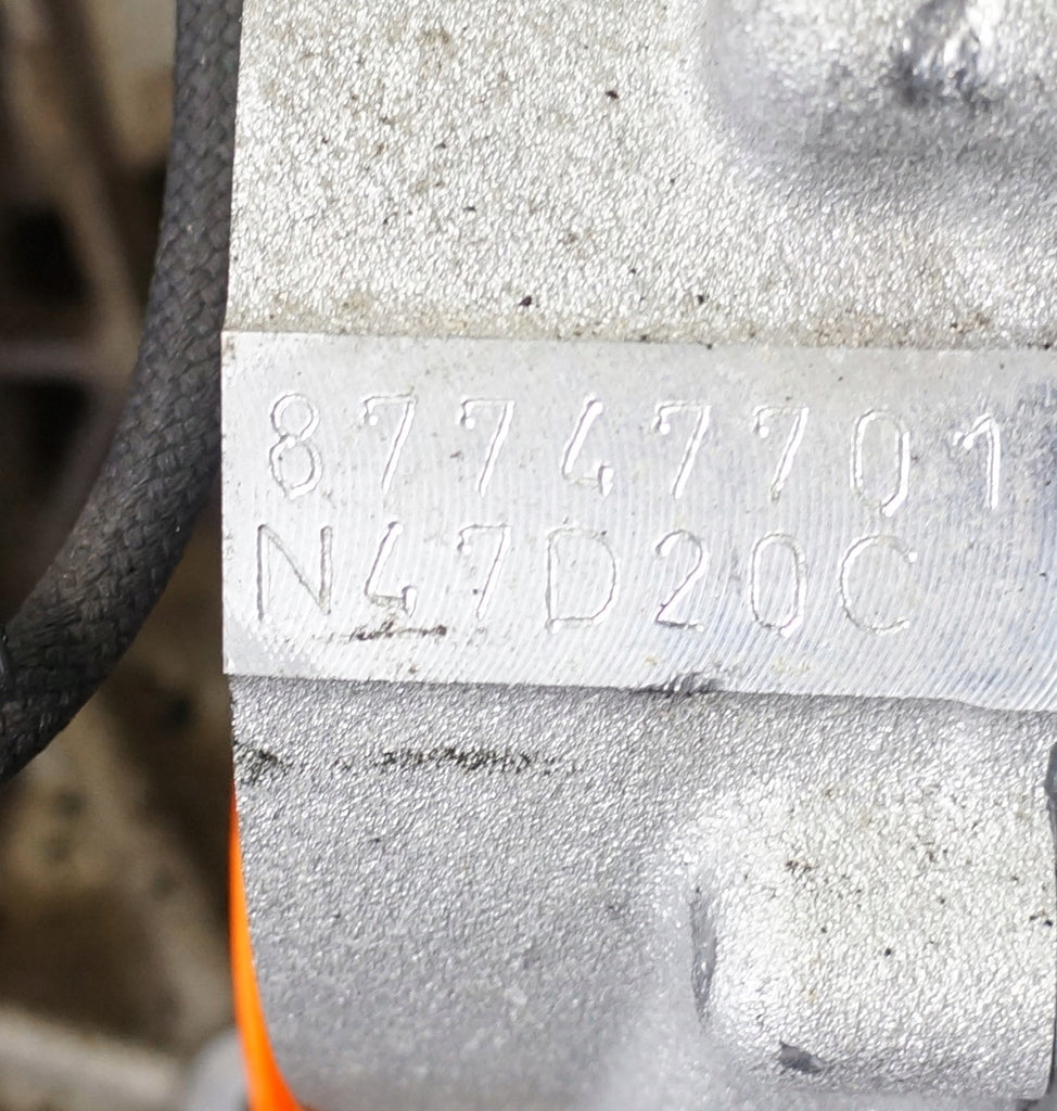 Motor BMW E90 1 E87 N47D20C 2.0 167TKm 2006 Diesel Engine Unkomplett