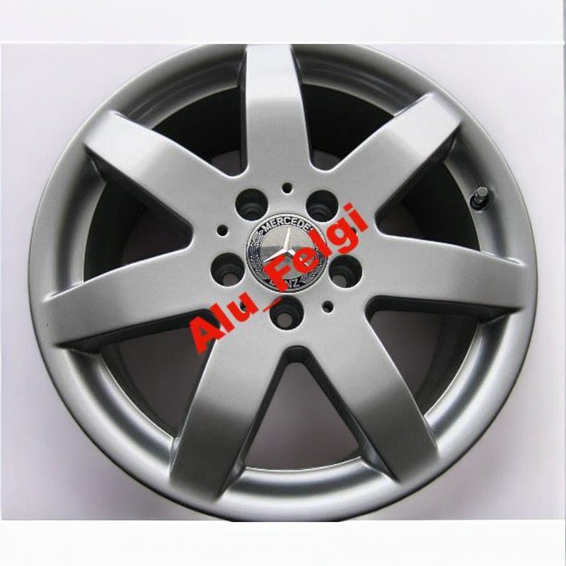 1x Alufelge 17 Zoll 7.5" 5x112 56ET Matt Silber A1644014502 Mercedes-Benz