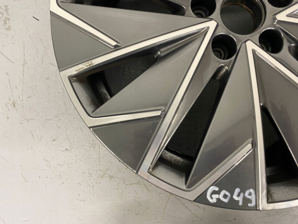 1x Alufelge 17 Zoll 6.5" 5x100 40ET Glanz Schwarz 658601025A Skoda Scala FEL6235816022le