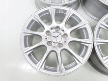 Load image into Gallery viewer, 4x Alufelge 16 Zoll 6.5" 5x112 38ET Silber A2054012400 Mercedes-Benz A205 FEL5822344527vq