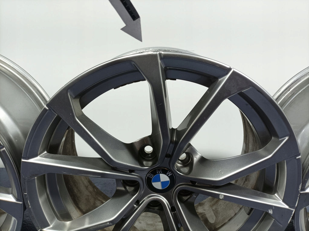 4x Alufelge 17 Zoll 7.5" 5x112 30ET Glanz Silber 6883518 BMW 3 G20 Rim Wheel FEL5599998963it
