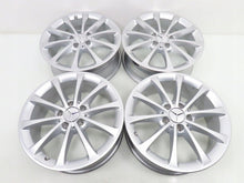 Load image into Gallery viewer, 4x Alufelge 17 Zoll 6.5" 5x112 44ET Glanz Silber A1774010300 Mercedes-Benz W177 FEL9436093022ce