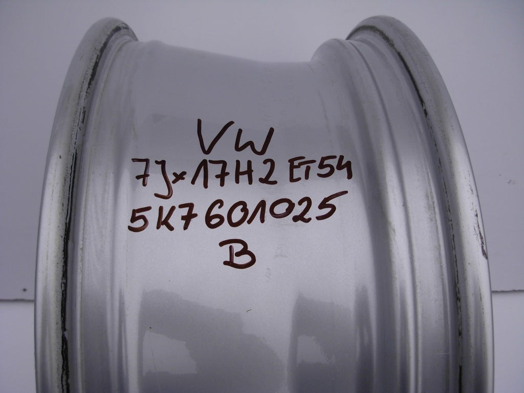 1x Alufelge 17 Zoll 7.0" 5x112 54ET 1K5071497 VW Golf Vi Rim Wheel FEL8621013051lm