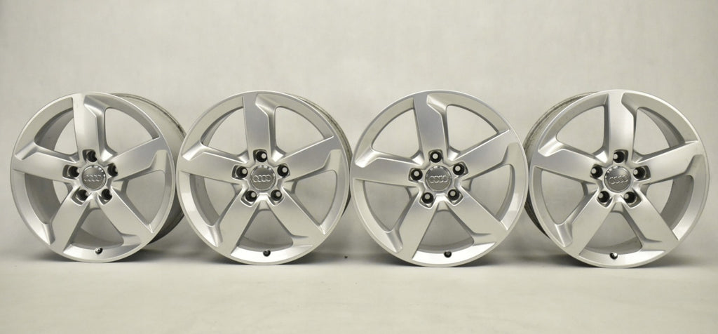 4x Alufelge 19 Zoll 8.5" 5x130 62ET Glanz Silber 4L0601025BB Audi Q7 Rim Wheel FEL6991187989fn