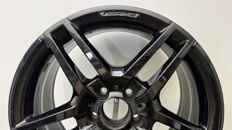 1x Alufelge 18 Zoll 8.0" 5x112 45ET Glanz Silber A2074010000 Mercedes-Benz Mg FEL3449499008wb