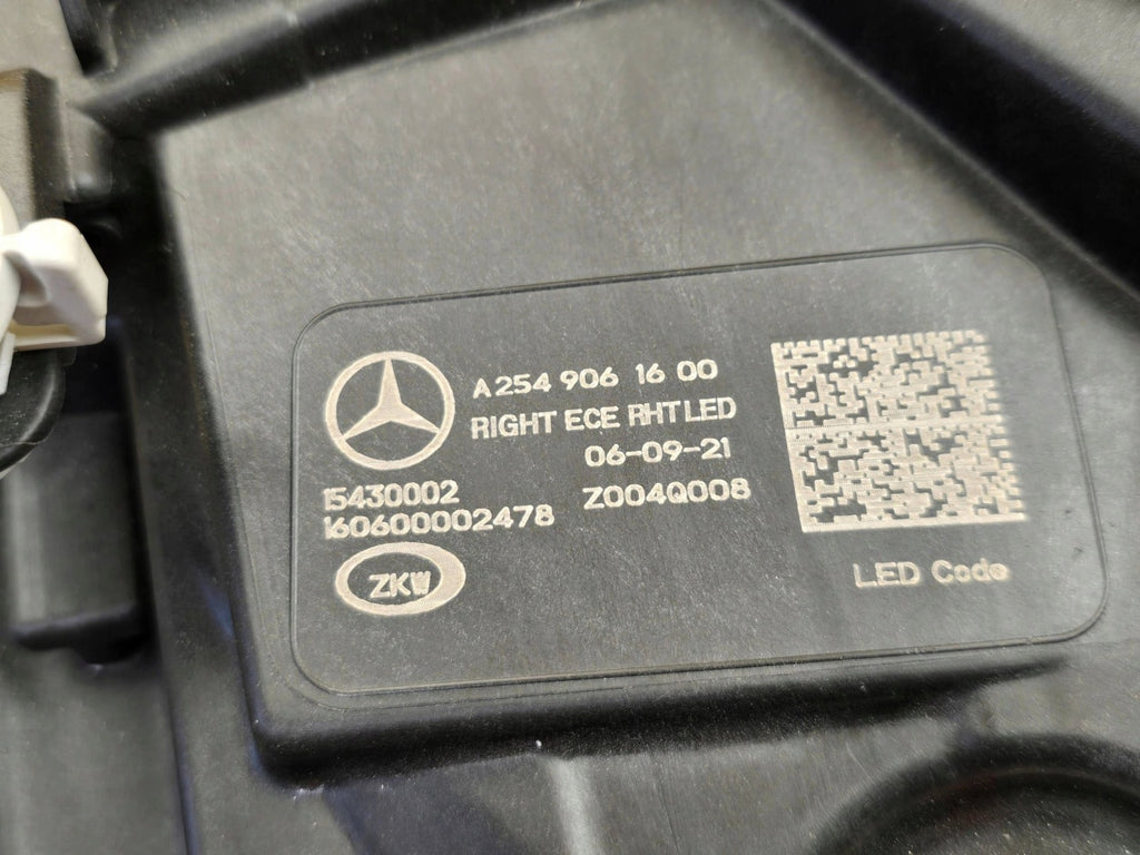 Frontscheinwerfer Mercedes-Benz Glc A2549061600 LED Rechts Headlight SCH9479647379vd