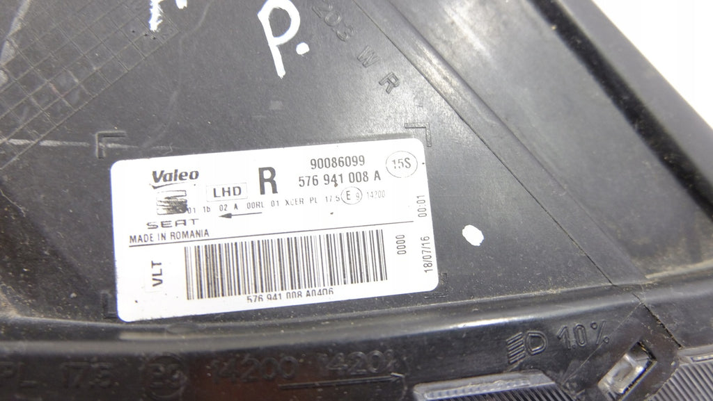 Frontscheinwerfer Seat Ateca 576941008A LED Rechts Scheinwerfer Headlight