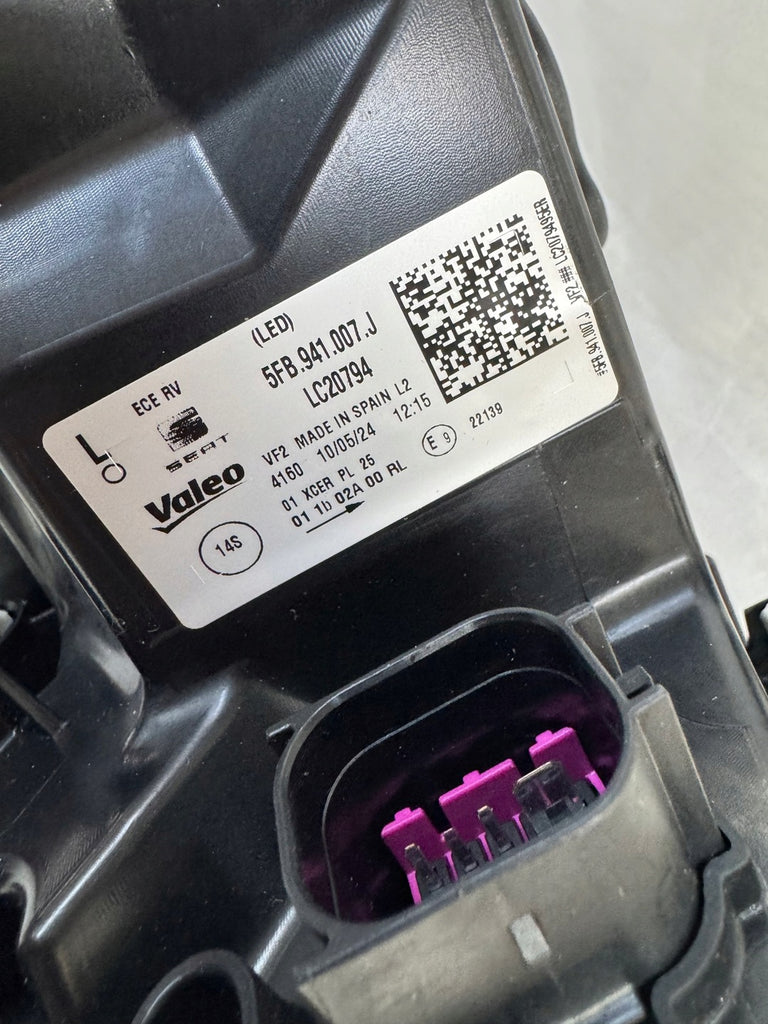 Frontscheinwerfer Seat Leon 5FB941007J Full LED FALSE Scheinwerfer Headlight SCH2345321147vw