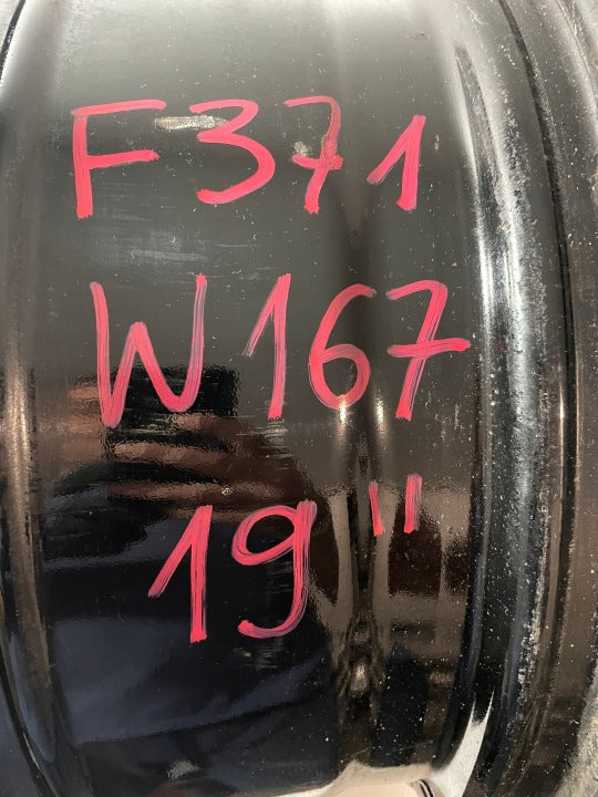 1x Alufelge 19 Zoll 8.0" 5x112 61ET Glanz Schwarz A1674012000 Mercedes-Benz Gle FEL3450244247ek