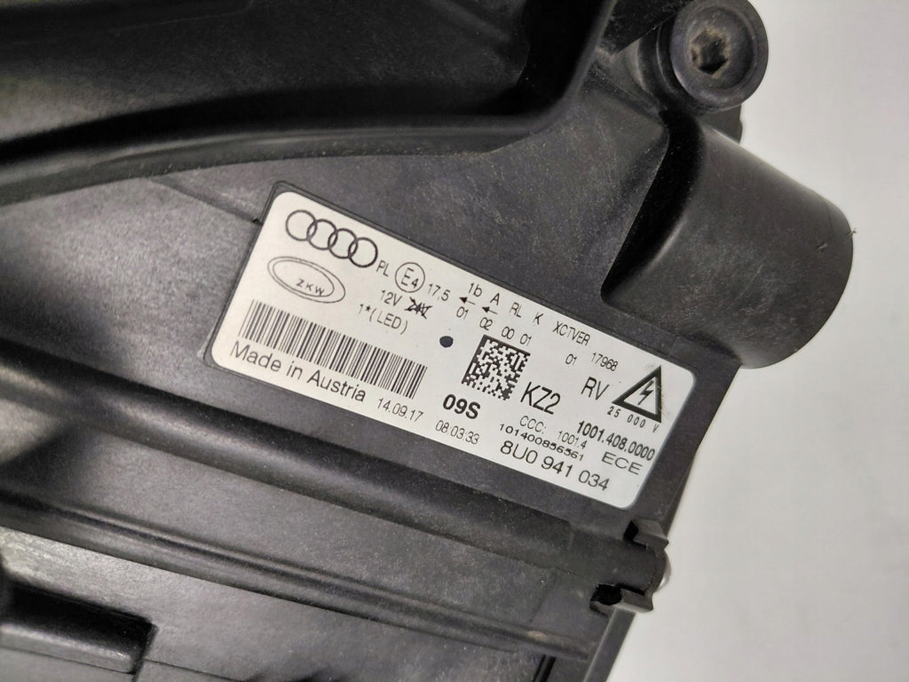 Frontscheinwerfer Audi Q3 8U0941034 Full LED Rechts Scheinwerfer Headlight SCH4391784073fm